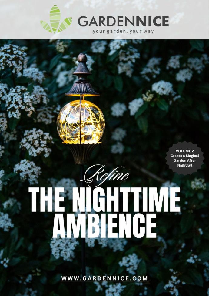 Create a magical night-time ambiance. This guide shows you how to enhance your garden with beautiful lighting once the sun goes down.