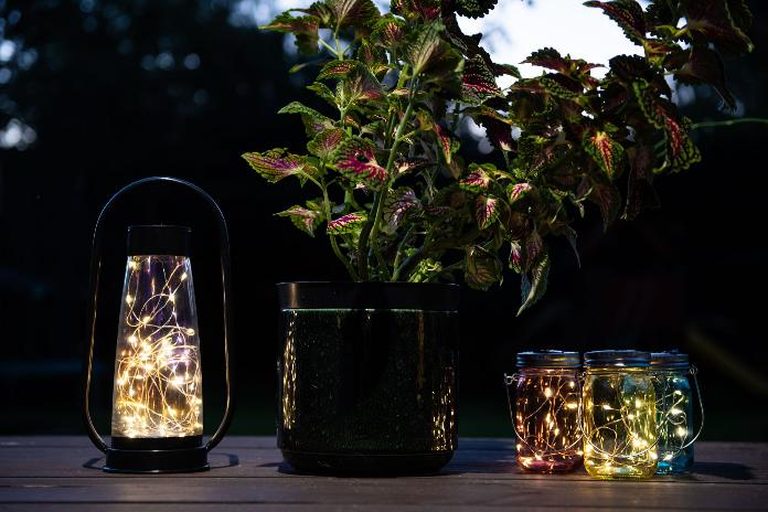 Lanterne Solaire Black