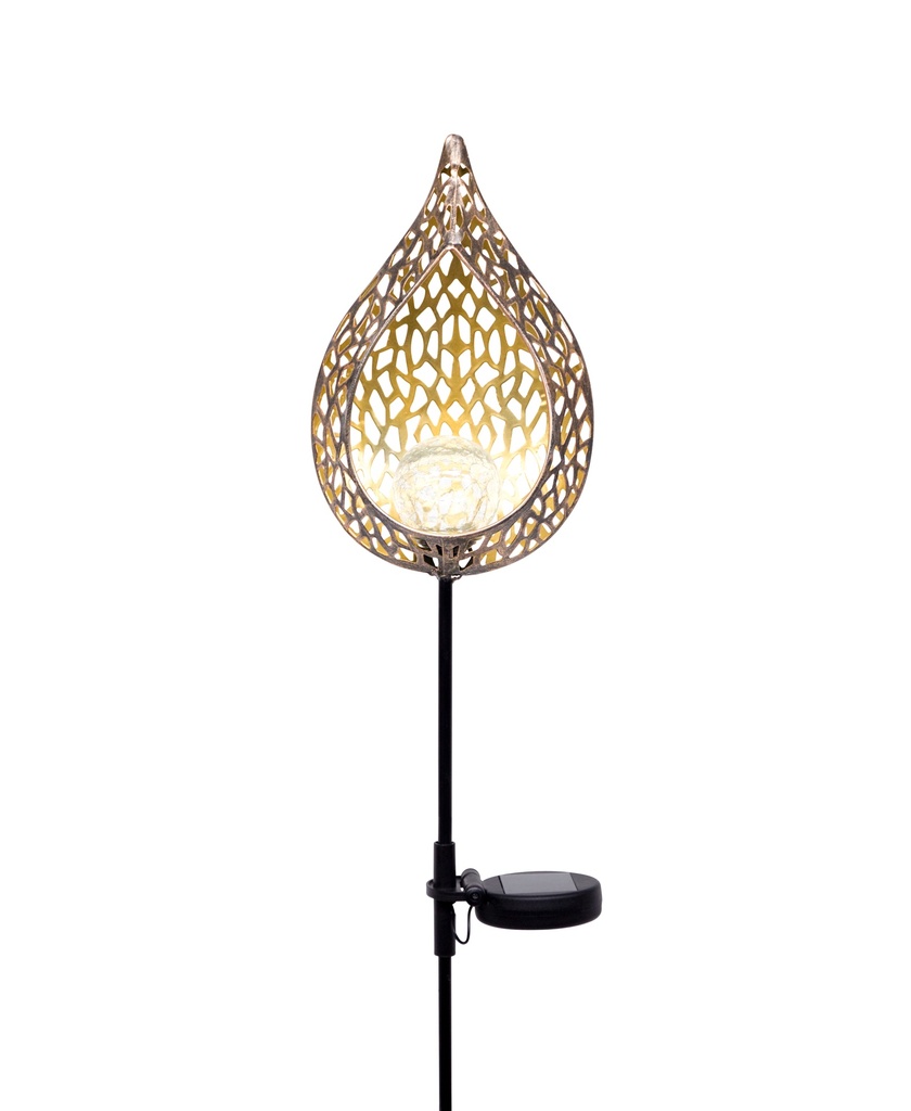 WEB-SOLAR GOLD FLAME ON STAKE