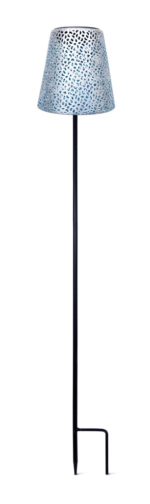 SOLAIRE LAMPE ARGENTE SUR TIGE