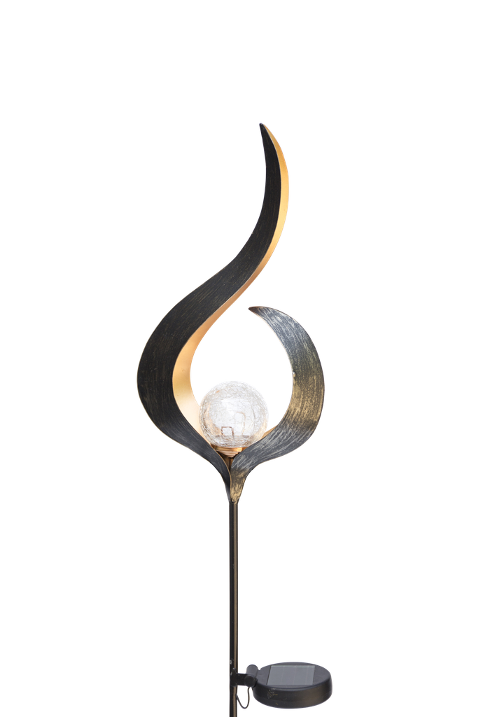 WEB-SOLAR FLAME ON STAKE