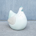 WEB-CERAMIC CHICKEN PASTEL 17X12H17