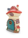 POLYRESINE NAIN AVEC MAISON