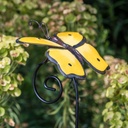 WEB-METAL STAKE BUTTERFLY 20X23H98CM