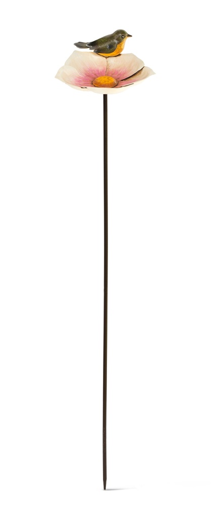 WEB-METAL STAKE BIRD FEEDER