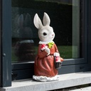 WEB-MR & MRS RABBIT Ø19H42CM