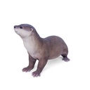 POLYRESINE LOUTRE MARCHANT