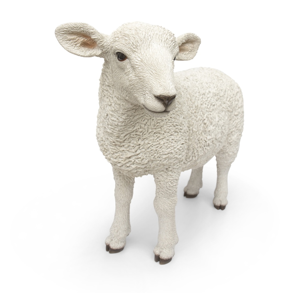 POLYRESINE AGNEAU DEBOUT