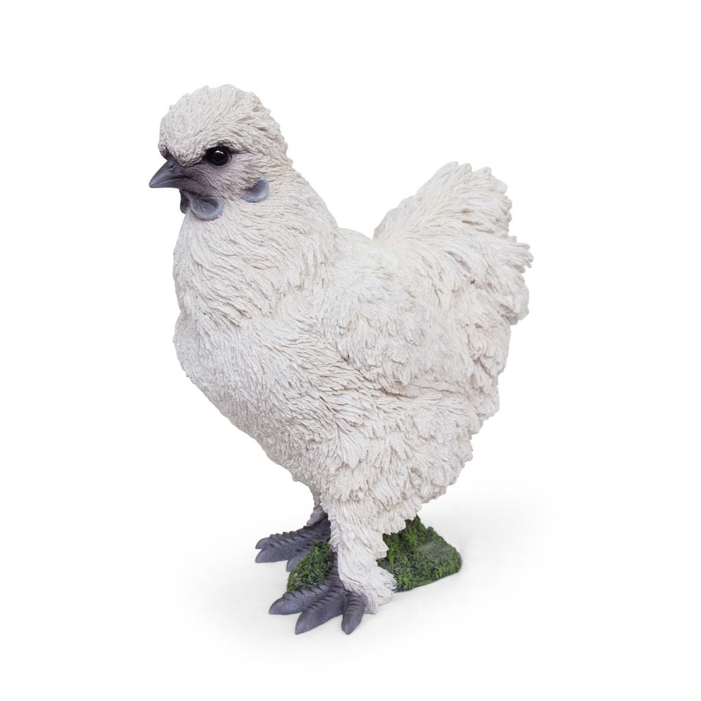 POLYRESINE POULE SOIE