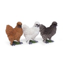 POLYRESINE POULE SOIE