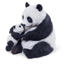 POLYRESINE PANDA +BEBE