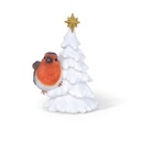WEB-POLY ANIMAL WITH CHIRSTMAS TREE