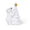 WEB-POLY ANIMAL WITH CHIRSTMAS TREE