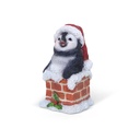 WEB-POLY ANIMAL CHRISTMAS CHIMNEY