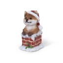 WEB-POLY ANIMAL CHRISTMAS CHIMNEY
