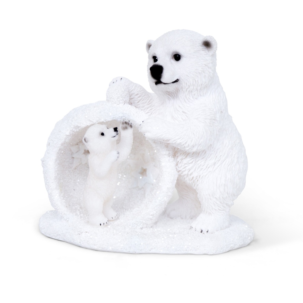 WEB-POLY ANIMAL IN SNOWBALL