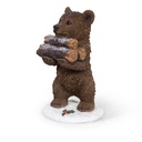 WEB-POLY ANIMAL WITH LOG
