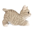 WEB-POLY PLAYING KITTENS 20X8H15CM