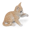 WEB-POLY PUNCHING KITTENS 22X13H17CM