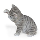 WEB-POLY PUNCHING KITTENS 22X13H17CM