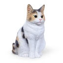 WEB-POLY SITTING CATS 25X20H30CM