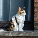 WEB-POLY SITTING CATS 25X20H30CM