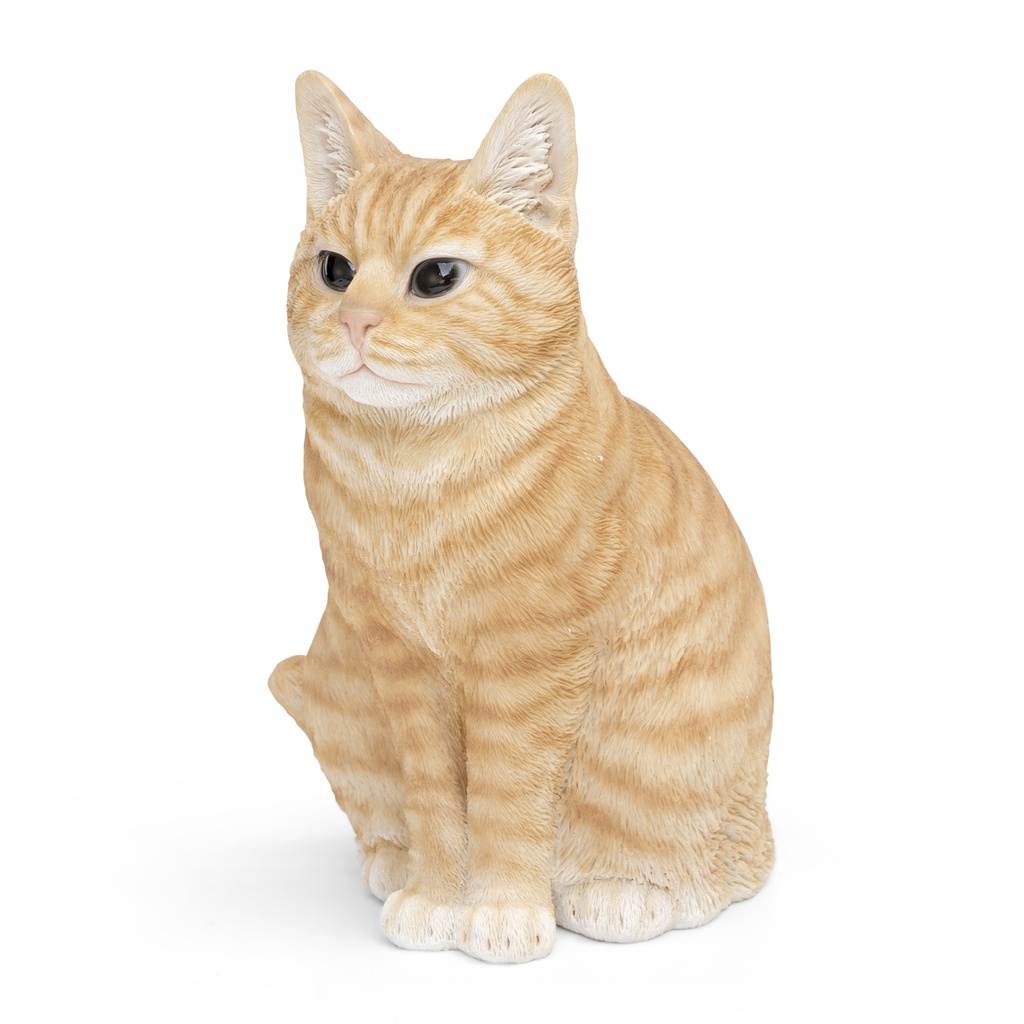 WEB-POLY SITTING CATS 25X20H30CM