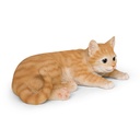 WEB-POLY LYING CATS 31X18H12CM
