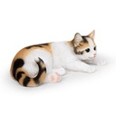 WEB-POLY LYING CATS 31X18H12CM