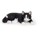 WEB-POLY LYING CATS 31X18H12CM