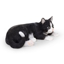 WEB-POLY LYING CATS 31X18H12CM
