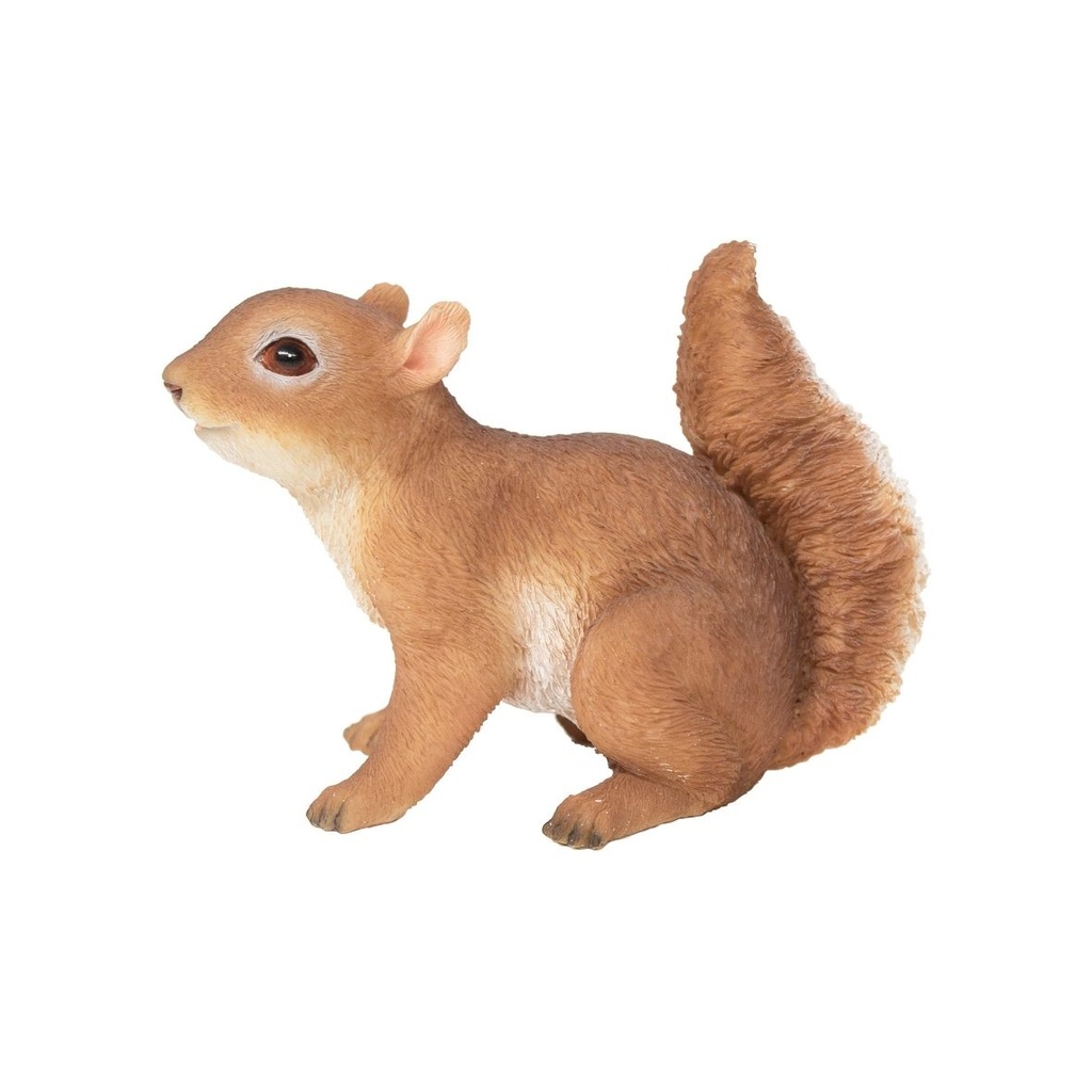 POLYRESINE PETIT ECUREUIL MARCHANT