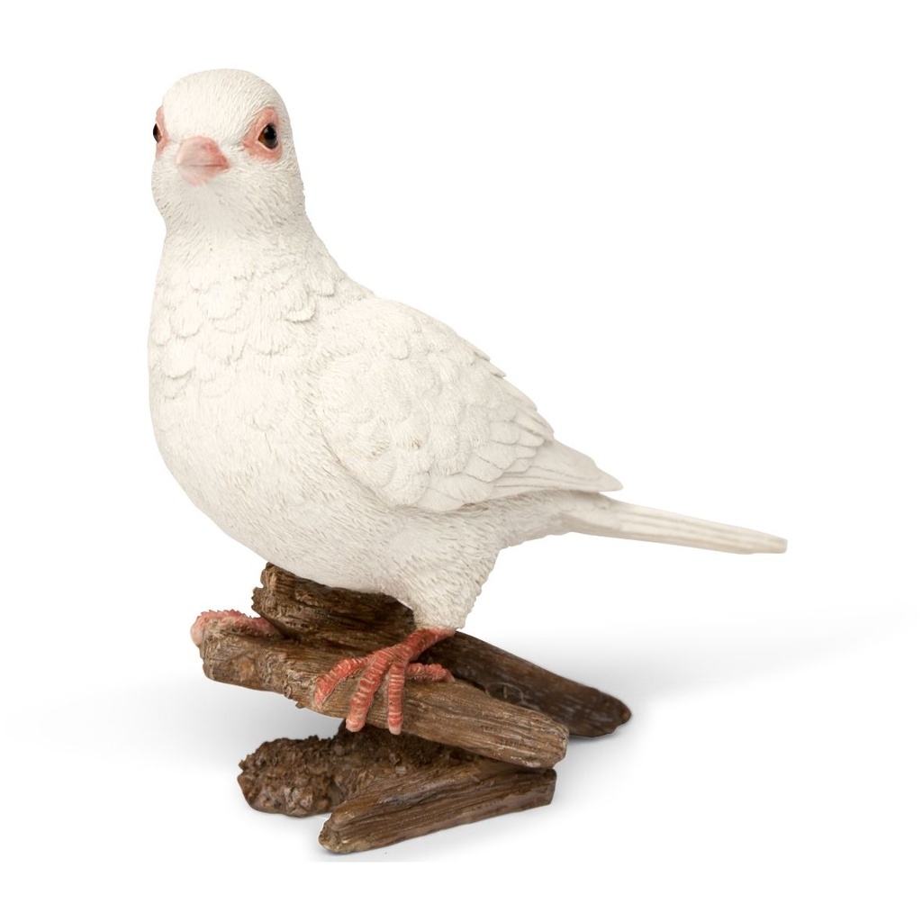 POLYRESINE COLOMBE BLANCHE