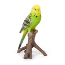 WEB-POLY BUDGERIGAR 10X8H17CM