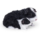 WEB-POLY GUINEA PIG WITH BABY 20X14H11CM