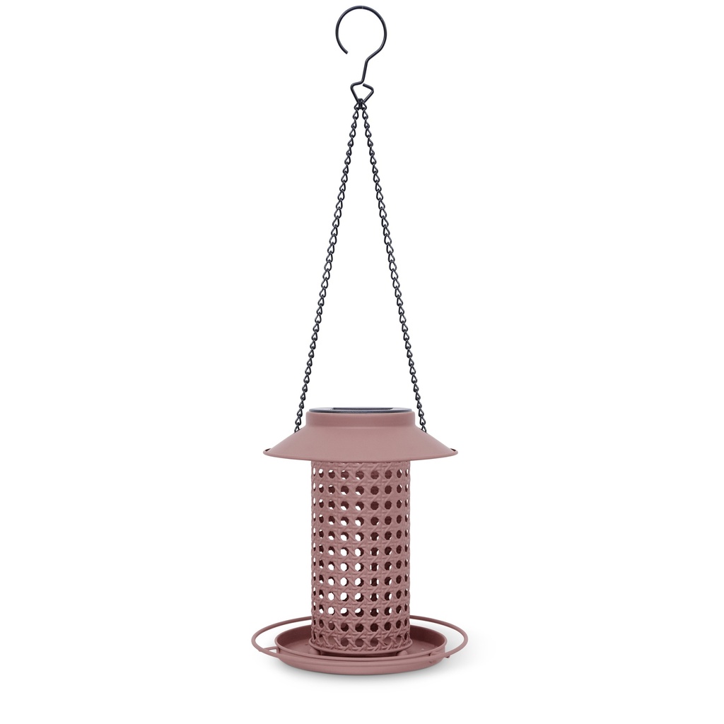 WEB-SOLAR BIRDFEEDER GROOVE Ø19h21cm