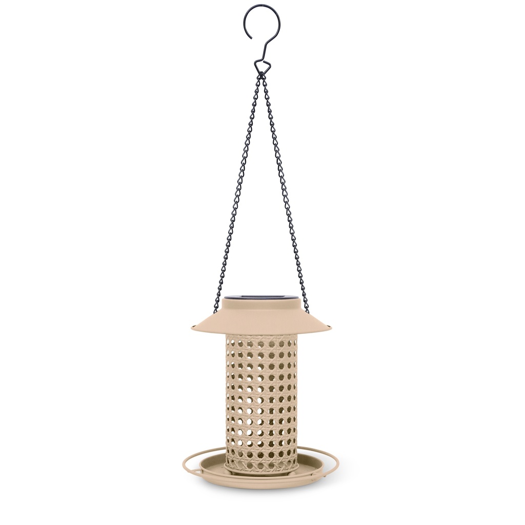 WEB-SOLAR BIRDFEEDER GROOVE Ø19h21cm