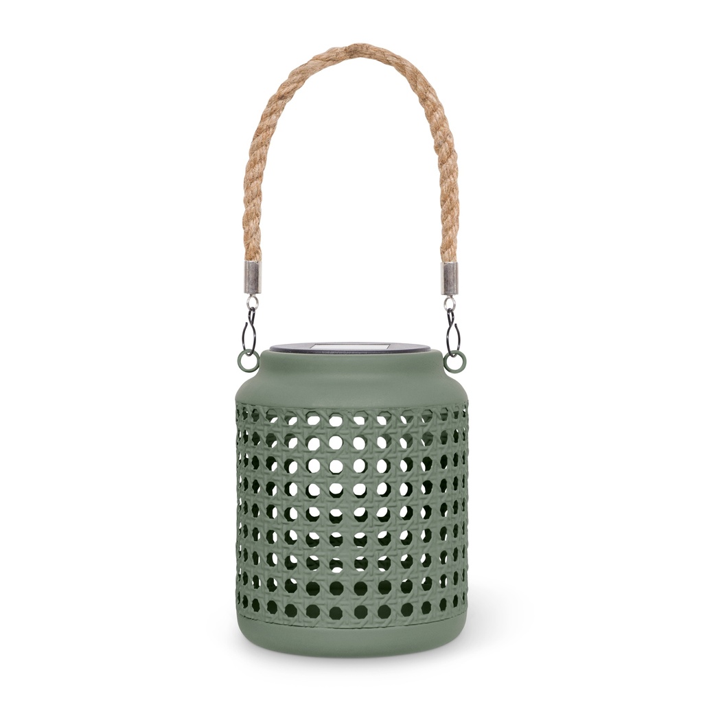 WEB-SOLAR LANTERN GROOVE Ø12h16cm