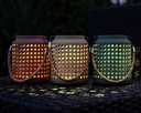WEB-SOLAR LANTERN GROOVE Ø12h16cm