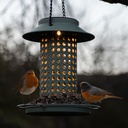 WEB-SOLAR BIRDFEEDER GROOVE Ø19h21cm