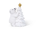 WEB-POLY ANIMAL WITH CHIRSTMAS TREE