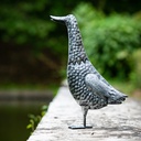 WEB-METAL ANTIQUE DUCK-HEN-ROOSTER