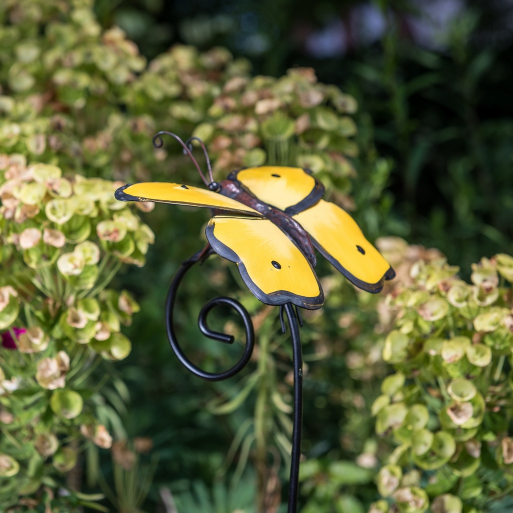 WEB-METAL STAKE BUTTERFLY 20X23H98CM