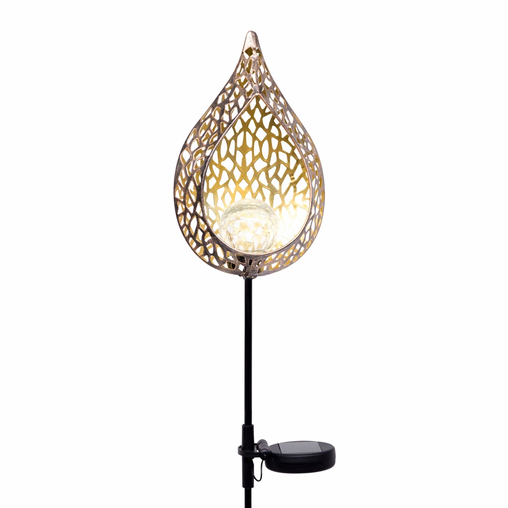 WEB-SOLAR GOLD FLAME ON STAKE