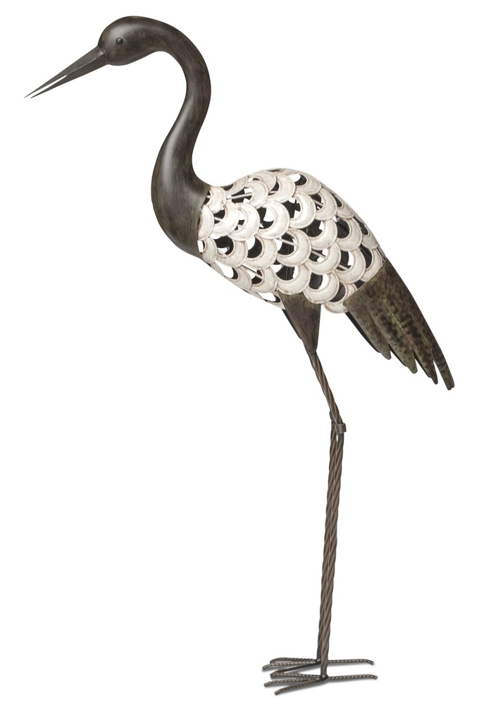 70701567 - Metal White Crane 94cm -3.jpg