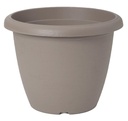 Round Teramo pot stone-effect finish (6 sizes: from Ø30h23cm to Ø60h43cm)