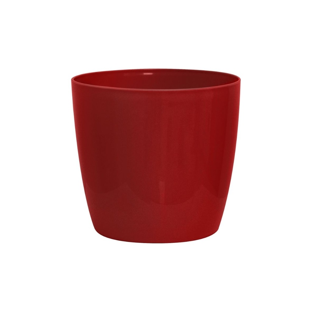 Cache-pot Shiny – effet céramique brillant (8 tailles: de Ø11xH10cm à Ø35xH32cm)