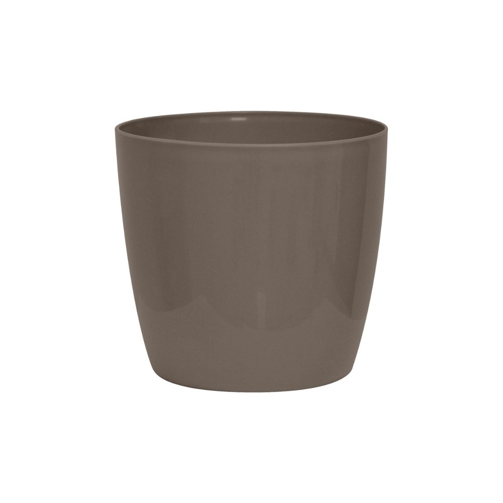 Shiny Übertopf – glänzender Keramikeffekt (8 Größen: von Ø11xH10cm bis Ø35xH32cm)