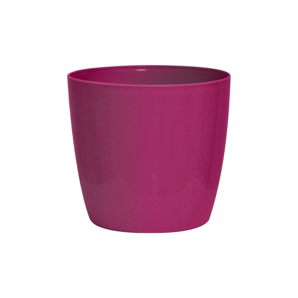 Cache-pot Shiny – effet céramique brillant (8 tailles: de Ø11xH10cm à Ø35xH32cm)