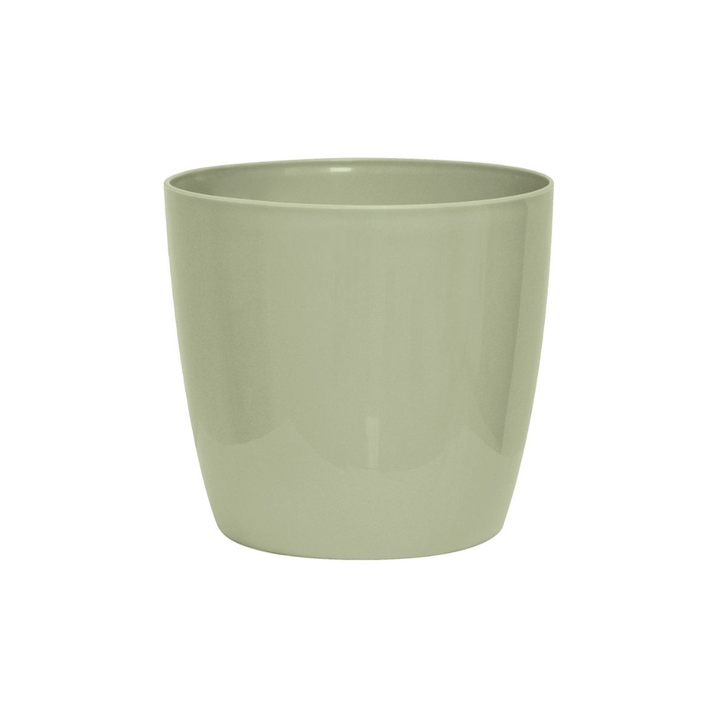 Shiny Übertopf – glänzender Keramikeffekt (8 Größen: von Ø11xH10cm bis Ø35xH32cm)